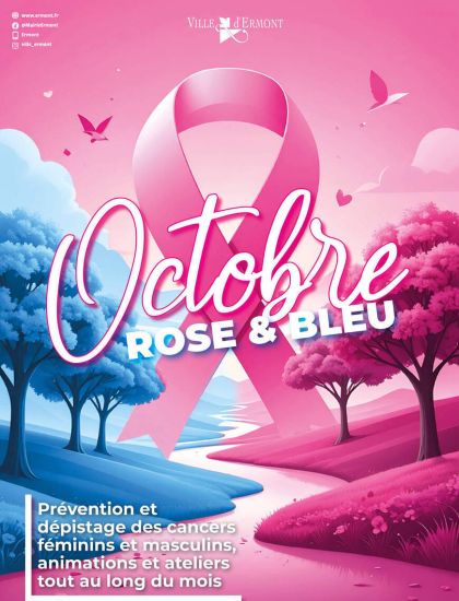Octobre rose et bleu