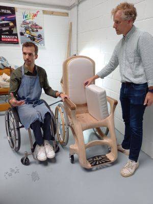Appolo wooden wheelchair