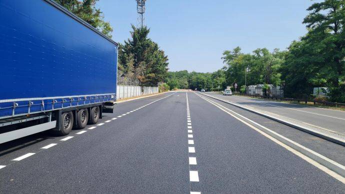 Stationnement camions