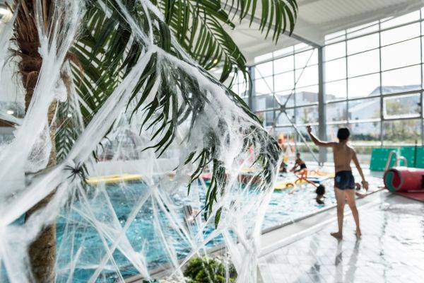 Halloween piscine