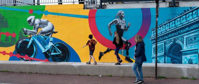 Fresque urbaine Eaubonne
