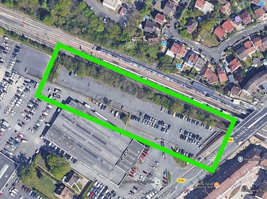 Parking gare Montigny-Beauchamp