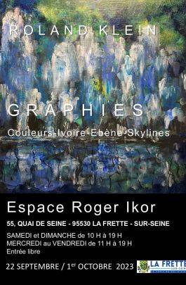 Affiche R KLEIN 2023