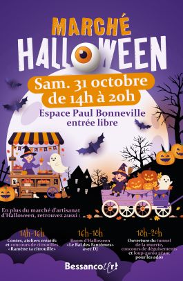 affiche halloween