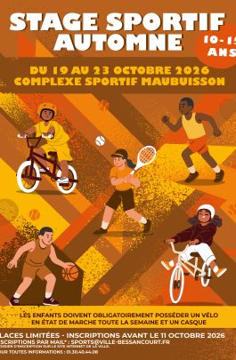 affiche stage automne