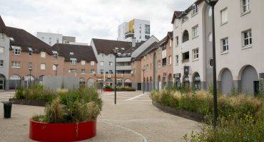 Habitat quartier politique de la ville Montigny