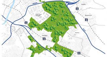 Périmètre du projet de la forêt Pierrelaye-Bessancourt