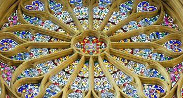 Vitraux de l'église à Taverny