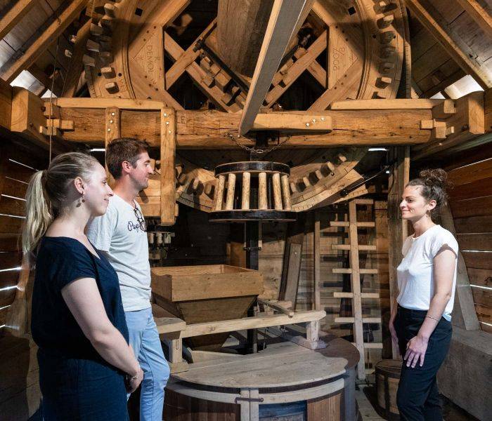 visite du moulin de Sannois