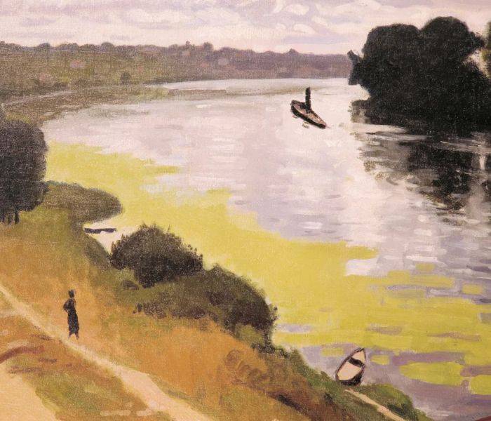 La Frette vue d'Herblay © Albert Marquet