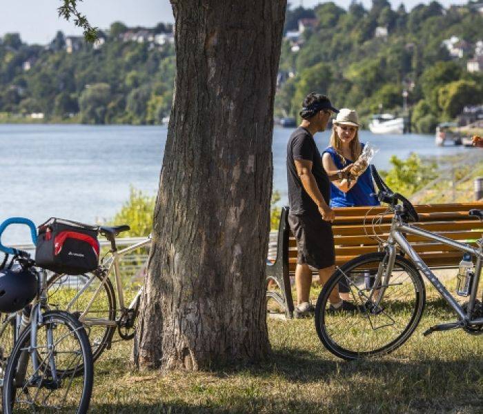 La Seine à vélo