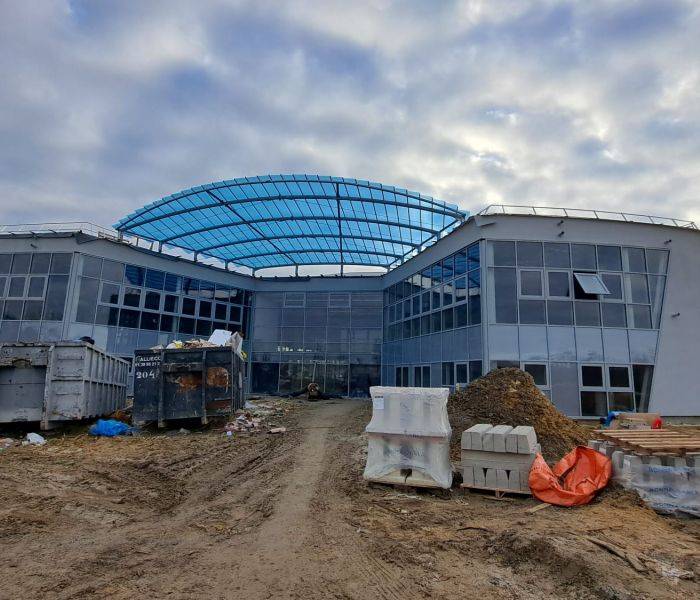 Travaux centre aquatique février 2024