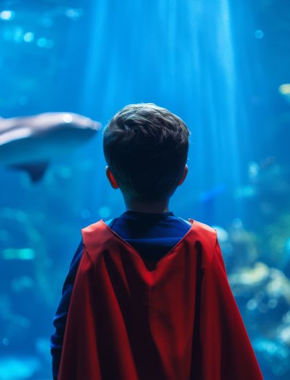 Super héros aquatique