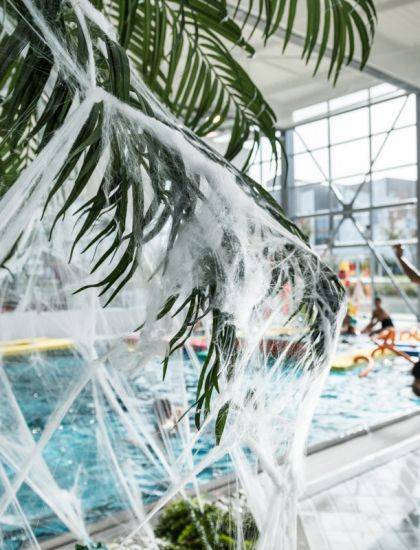 Halloween piscine