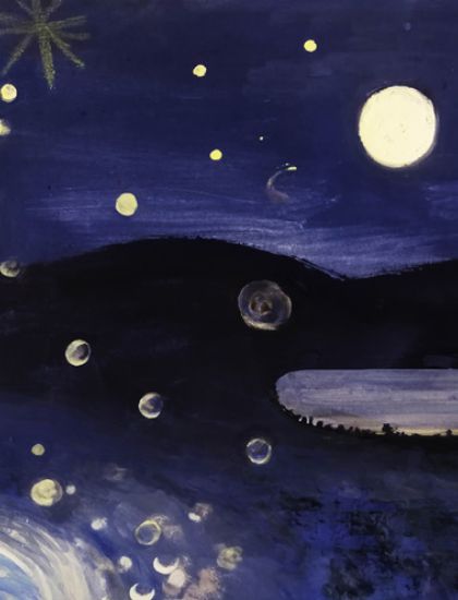 exposition de l’atelier dessin / peinture de l’emam