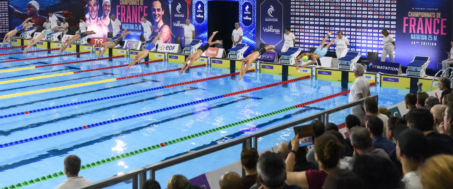 Championnats de France élite 2025 natation 25m 