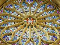 Vitraux de l'église à Taverny