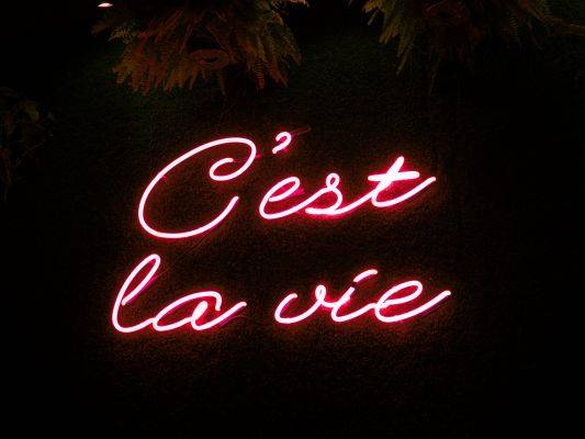 c'est la vie