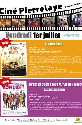 ciné Pierrelaye du 1er juillet