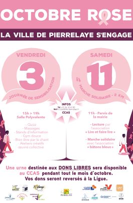 Octobre rose Pierrelaye