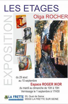 affiche exposition Olga 2023