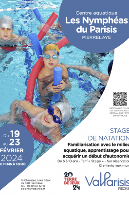 Stage de natation du 19 au 23 février - Piscine les Nymphéas