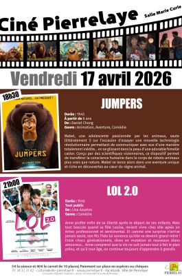 Affiche Ciné Pierrelaye du 17 avril 2026