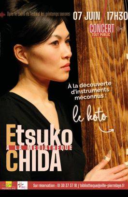 Concert de Etsuko Chida - Instruments : le koto