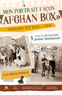Mon portrait façon Afghan box | Justine Montmarché