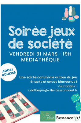 soirée jeux de société