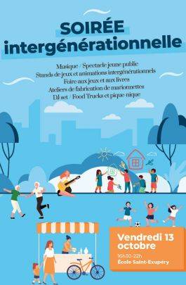 Soirée intergénérationnelle 13 octobre