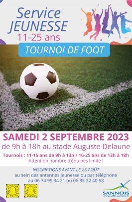 Tournoi de foot jeunesse