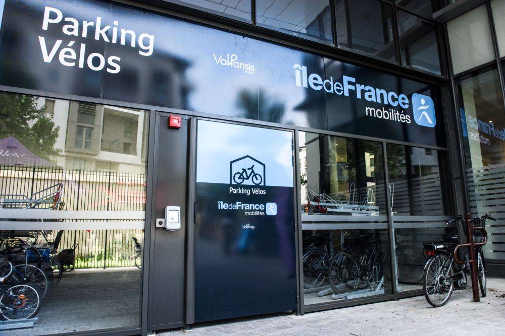 Ouverture du Parking Velos de la gare d Ermont Eaubonne Val Parisis