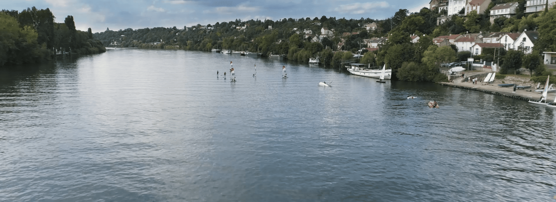 La Seine vue de La Frette-sur-Seine © Ville de La Frette-sur-Seine