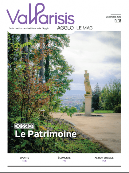 Couverture de ValParisis Agglo Le Mag 8